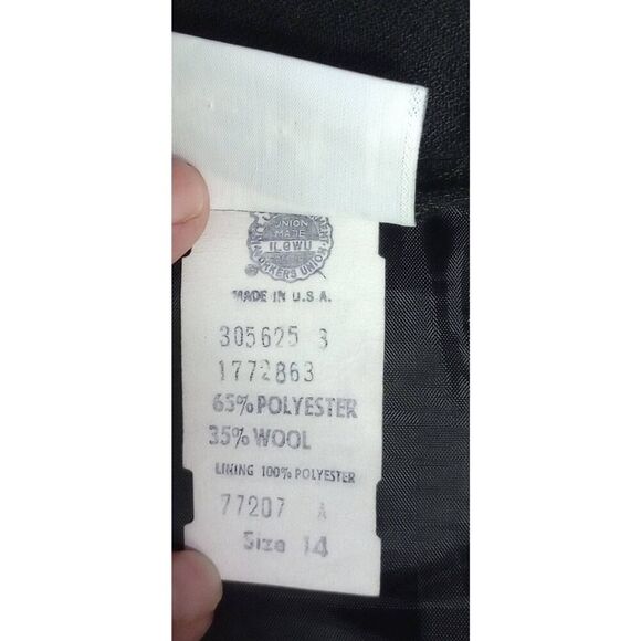 Koret vintage wool blend pencil, midi skirt, classic, wardrobe staple. Size 14 - Picture 5 of 5